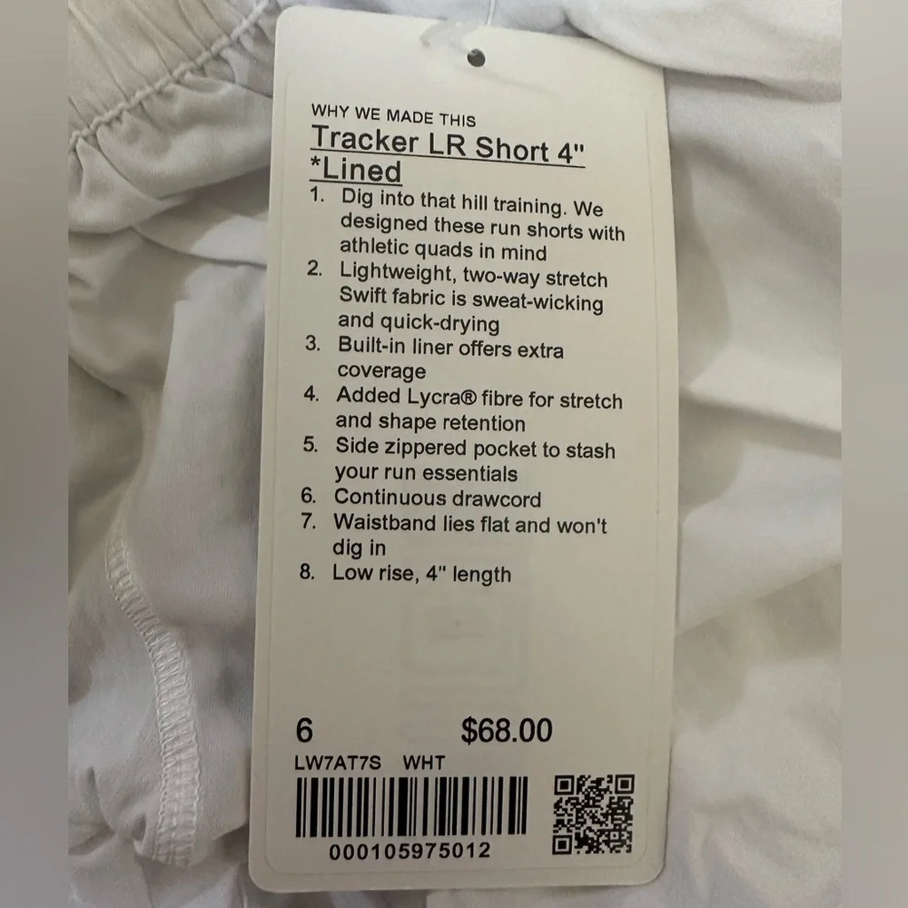 Lululemon Tracker LR short 4" Lined - Picture 6 of 7